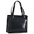 Chanel Vintage Borsa a tracolla in vernice con logo impresso Nero