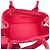 Mini borsa Prada in Canapa con placca logo triangolare Rosa - vista 4