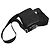 Borsa a tracolla Prada con placca logo triangolare Nero - vista 4