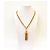 Autre Marque Collana Damita Tassel Monet placcata in oro 18kt-Book Piece D'oro - vista 3