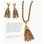 Autre Marque Collana Damita Tassel Monet placcata in oro 18kt-Book Piece D'oro - vista 4