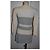 Maglietta a maniche lunghe a righe Miu Miu Beige Grigio - vista 4