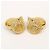 Orecchini a clip Givenchy in cristallo e placcati oro 18kt a forma di cuore D'oro - vista 5