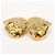 Orecchini a clip Givenchy in cristallo e placcati oro 18kt a forma di cuore D'oro - vista 6