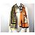 Burberry Seidentuch Braun Schwarz Weiß Beige Golden Orange Leopardenprint - Ansicht 4