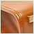 Borsa a mano Mini Sunshine Shopper Fendi in pelle marrone - vista 5