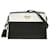 Borsa a tracolla Prada Esplanade Nero Bianco  - vista 1