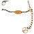 Bracciale a catena Louis Vuitton Logomania Argento D'oro - vista 4