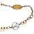 Bracciale a catena Louis Vuitton Logomania Argento D'oro - vista 5