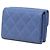 Cartera tri-fold Chanel Coco Mark Matelassé Azul - vista 2