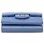 Cartera tri-fold Chanel Coco Mark Matelassé Azul - vista 3