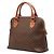 Céline Bolso Celine Macadam en cuero marrón Castaño - vista 2