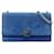 Céline Borsa a spalla Celine Logo Chain Blu