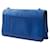Céline Borsa a spalla Celine Logo Chain Blu - vista 2