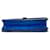 Céline Borsa a spalla Celine Logo Chain Blu - vista 3