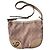 Borsa a tracolla Gucci Monogram Heart Rosa Beige