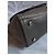 Borsa a tracolla Coach in pelle grigia Grigio - vista 10