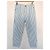 Pantalones a rayas MKT Studio Blanco Azul - vista 2