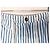 Pantalones a rayas MKT Studio Blanco Azul - vista 7