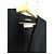 Max Mara Schwarzer Blazer mit Perlmuttknöpfen - Ansicht 4
