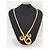 Autre Marque Collana Swirl Trifari placcata oro 18kt D'oro - vista 3