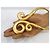 Autre Marque Collana Swirl Trifari placcata oro 18kt D'oro - vista 5