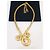 Autre Marque Collana Swirl Trifari placcata oro 18kt D'oro - vista 7