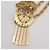 Kenneth Jay Lane Collana KJL con pendente a nappa Rosso Blu D'oro Verde - vista 9