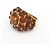 Kenneth Jay Lane KJL Ring mit bernsteinähnlichen Steinen Braun - Ansicht 5
