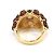 Kenneth Jay Lane KJL Ring mit bernsteinähnlichen Steinen Braun - Ansicht 8