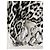 Roberto Cavalli Vestido largo de leopardo Negro Rosa Blanco Estampado de leopardo - vista 5