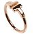 Anello T Wire Tiffany & Co. in oro rosa 18K - vista 2