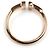 Anello T Wire Tiffany & Co. in oro rosa 18K - vista 4