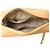Borsa a tracolla Chanel in vitello martellato beige - vista 6
