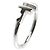 Tiffany & Co. T Wire Ring aus 18K Weißgold - Ansicht 2