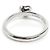 Anello Cartier Cuore in Oro Bianco 18K e Diamanti - vista 4