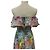 Autre Marque abito a spalle scoperte in misto seta alice+olivia Multicolore - vista 6