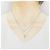 Autre Marque Pt850 Diamantenhalskette Silber - Ansicht 6