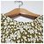 Autre Marque Mila Owen Kleid mit Blumenprint Grün Olivgrün - Ansicht 3