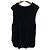 Autre Marque EVERYDAY I LIKE. Chaleco de punto Polite Negro - vista 2