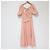 Autre Marque Vestido Largo Venus Swingle Back Ribbon Rosa - vista 2
