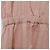 Autre Marque Vestido Largo Venus Swingle Back Ribbon Rosa - vista 6