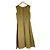 Autre Marque Ärmelloses Leinenkleid SOFIE D'HOORE Grün Khaki - Ansicht 2