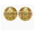Orecchini Chanel Coco Mark D'oro - vista 3