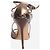 Jimmy Choo Tacchi marroni effetto serpente - size EU 40.5 (UK 7.5) Marrone - vista 3