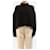 G. Kero Gerippter Rollkragenpullover in Dunkelbraun - size S - Ansicht 2