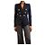 Balmain Navy double-breasted blazer - size UK 8 Blue