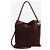 Bottega Veneta Borsa a tracolla in camoscio marrone - vista 4
