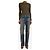 Bottega Veneta Geripptes Strickoberteil khaki - size S Grün - Ansicht 2