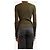 Bottega Veneta Geripptes Strickoberteil khaki - size S Grün - Ansicht 3